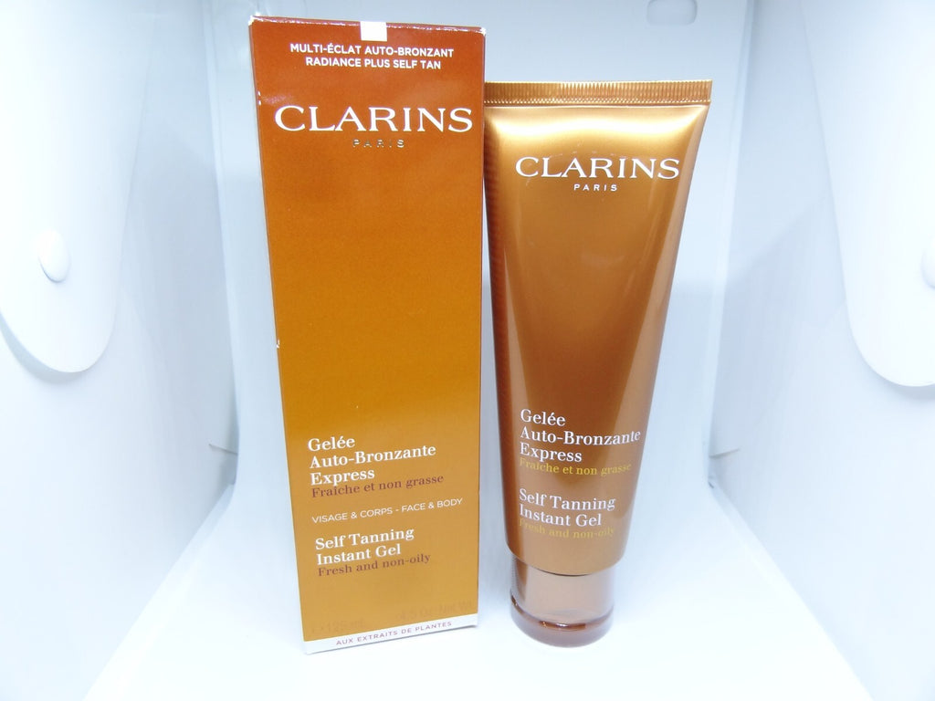 Clarins Self Tanning Instant Gel - Non-Oily, Fast Drying, Long-Lasting Tan 125mL