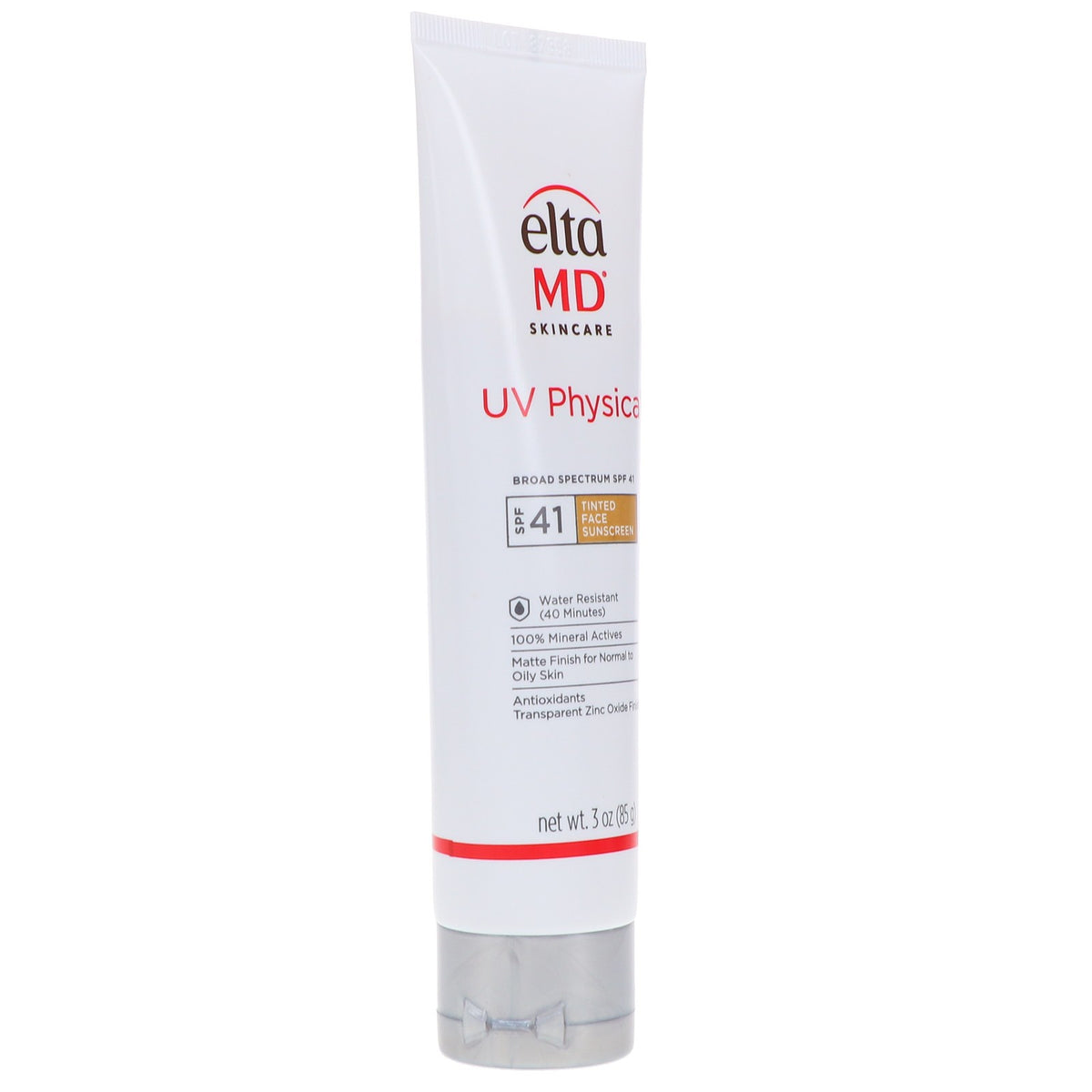 Mineral Sunscreen SPF 41 Tinted Face Sunscreen 3 oz - Broad Spectrum, Water-Resistant, Oily & Sensitive Skin Safe
