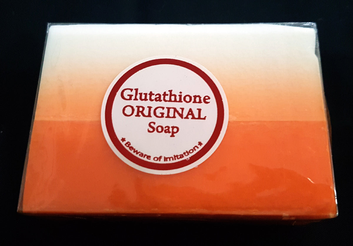 2 Tone Whitening Soap with Glutathione & Papaya - 4oz Bar - Multiple Quantities