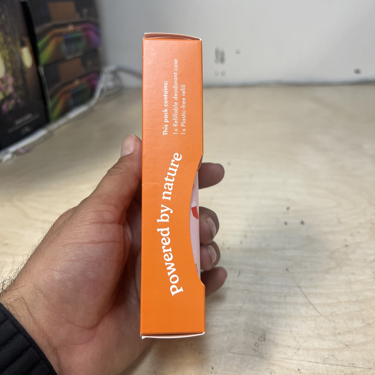 Refillable Natural Deodorant Stick - Eco-Friendly & Long-Lasting