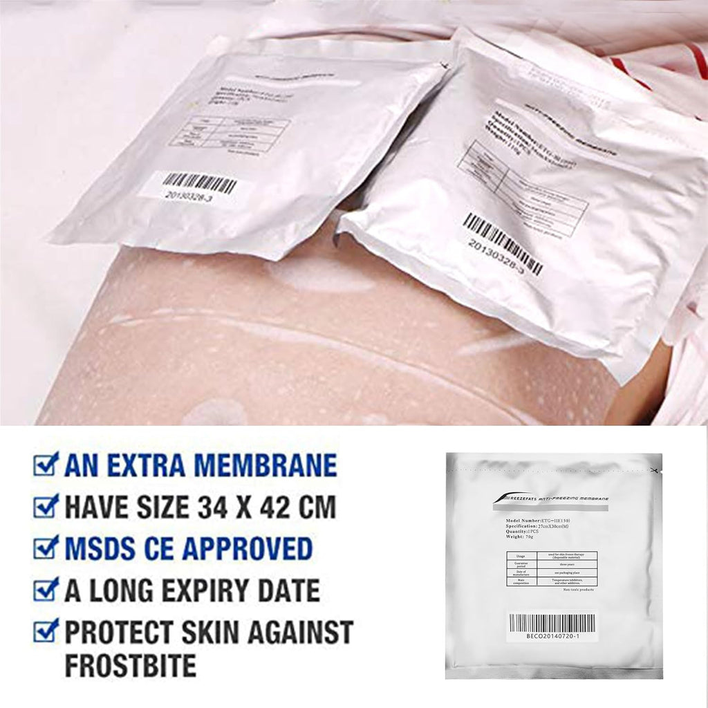 Anti-Freezing Gel Membranes for Cryotherapy Fat Reduction Machines - 10-30 pcs