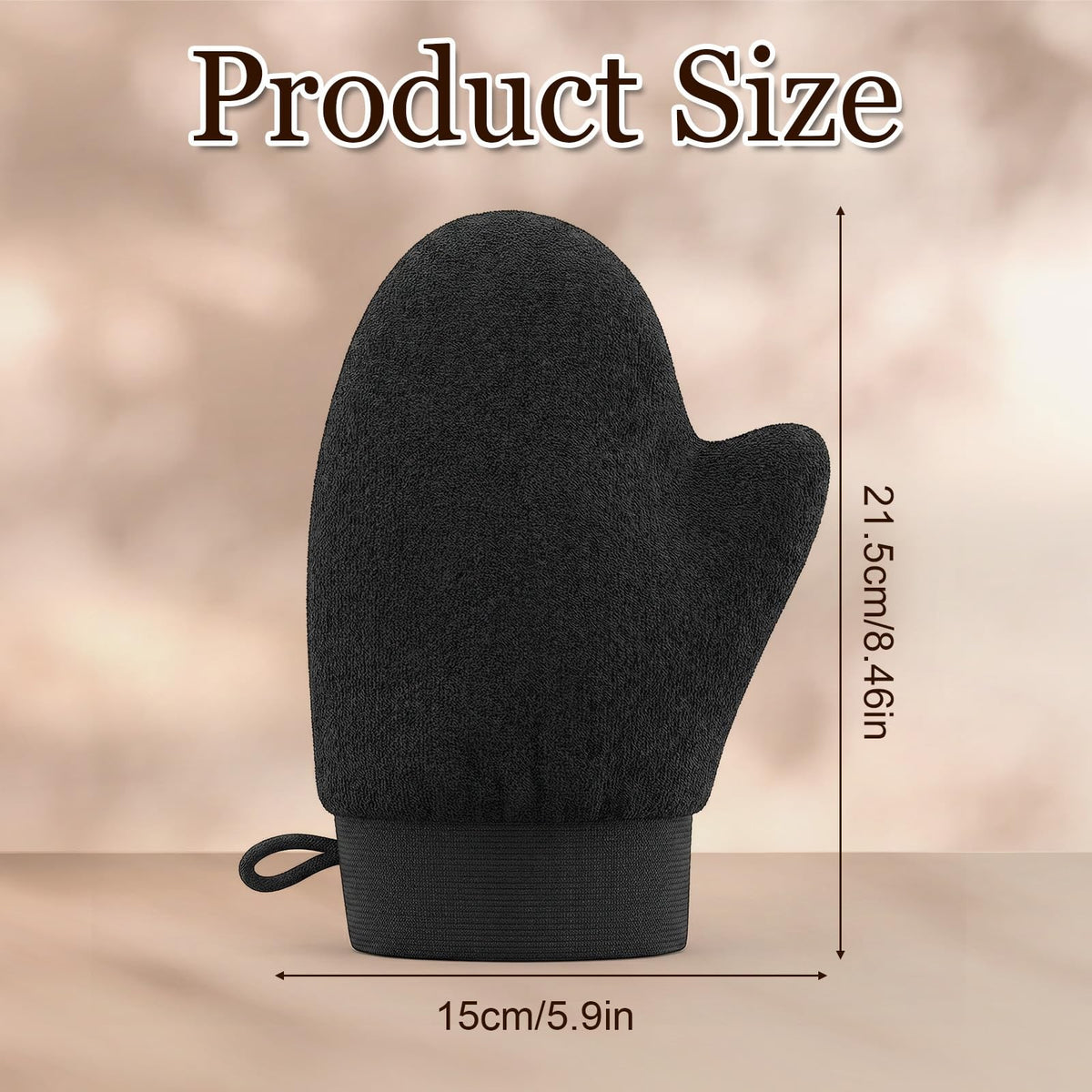 Self Tanning Mitts 2 Pack - Reusable Application Gloves for Flawless Tan