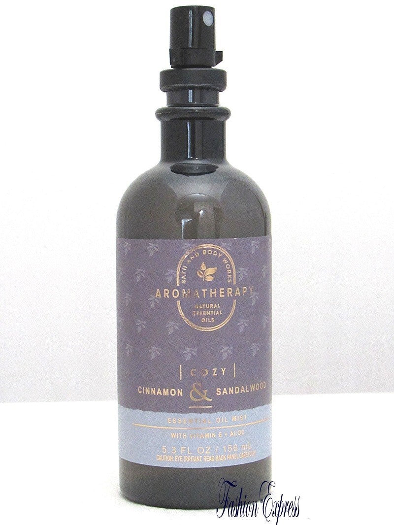 Cinnamon & Sandalwood Essential Oil Body Mist - 5.3 Fl Oz