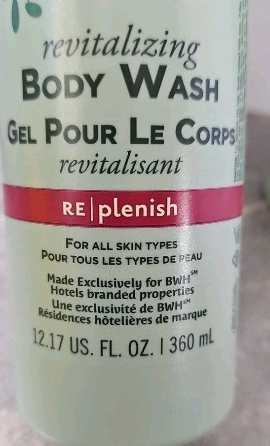 Argan Oil Body Wash - Revitalizing 12 oz Bottles, Pack of 2