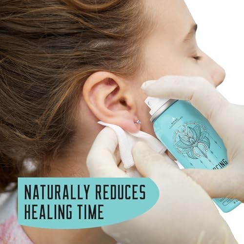 Piercing Aftercare Kit — Saline Spray & Bump Solution for Safe Healing
