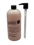 Philosophy Amazing Grace Hydrating Shower Gel 32 Oz with Pump Sealed