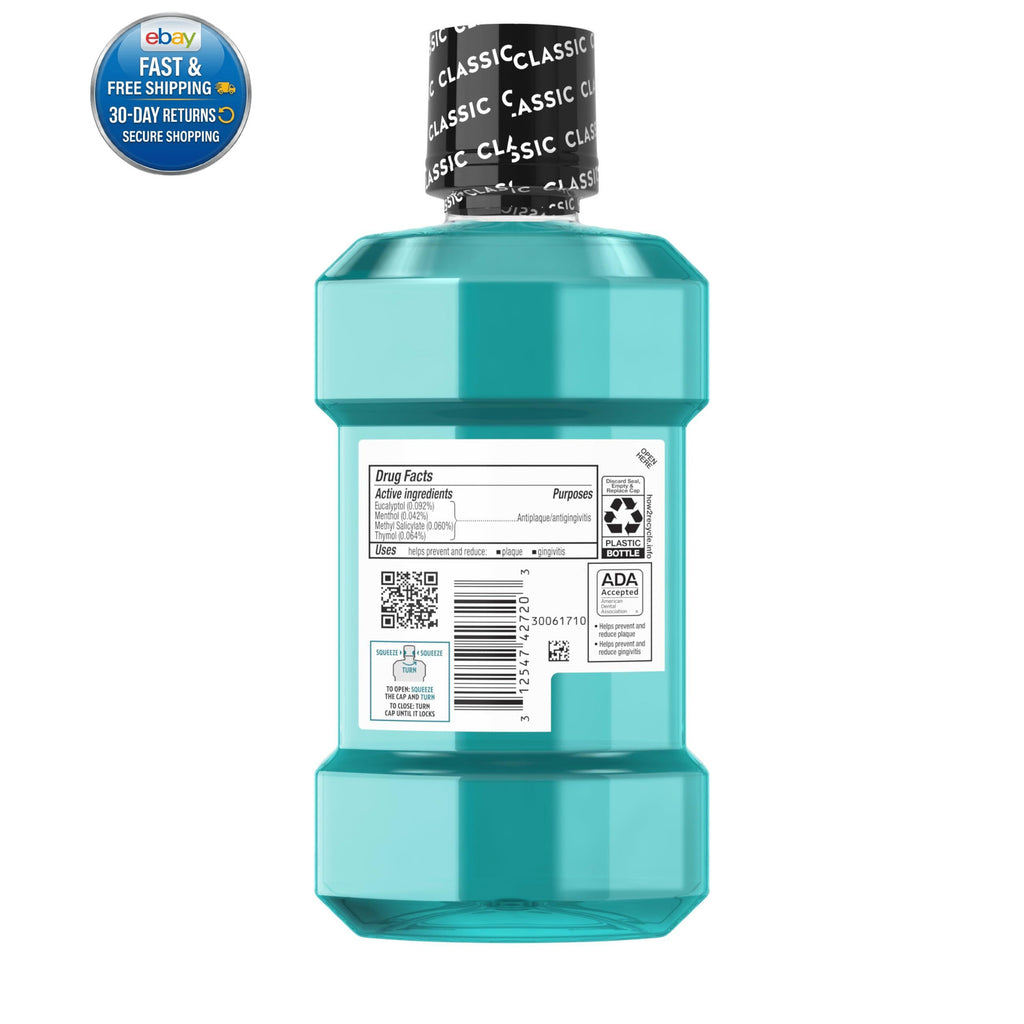 Antiseptic Mouthwash for Fresh Breath and Gum Care - 8.5 Fl Oz