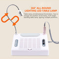 5-in-1 Nail Drill & UV LED Lamp Dryer Vacuum Cleaner for Manicure Pedicure
