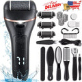 Electric Callus Remover for Feet Portable Pedicure Kit with Multiple Heads