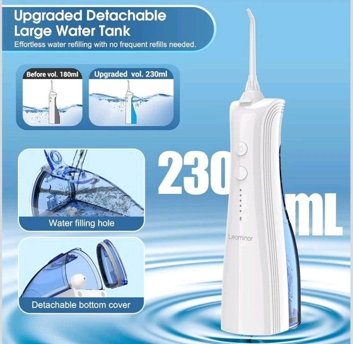Cordless Water Flosser - 5 Modes Portable Oral Irrigator for Deep Dental Cleaning