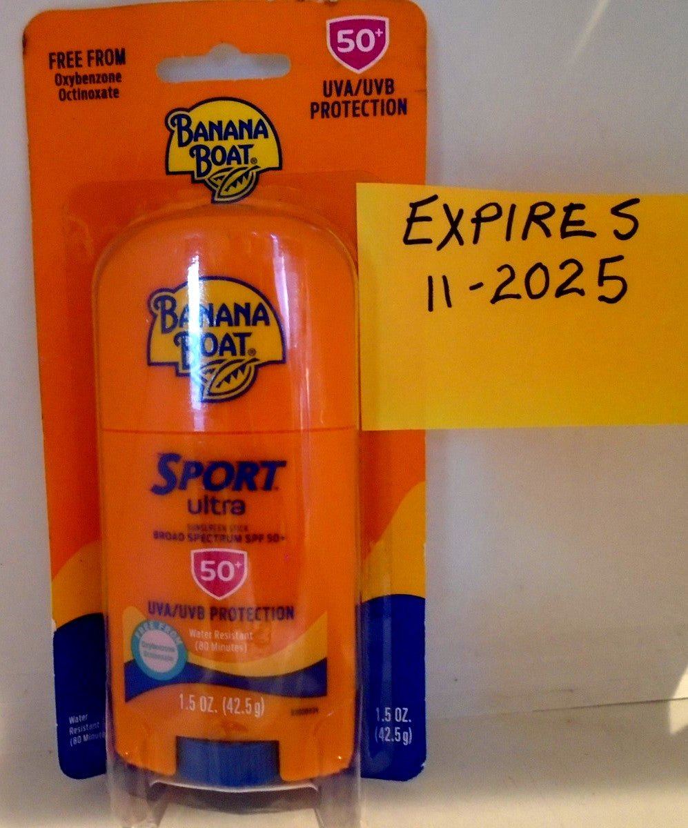 Sunscreen Stick SPF 50 Travel Size 1.5oz - Water & Sweat Resistant