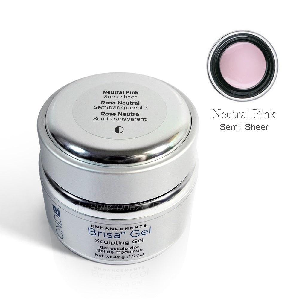 UV Sculpting Gel Neutral Pink 1.5oz for Nail Extension & Enhancement