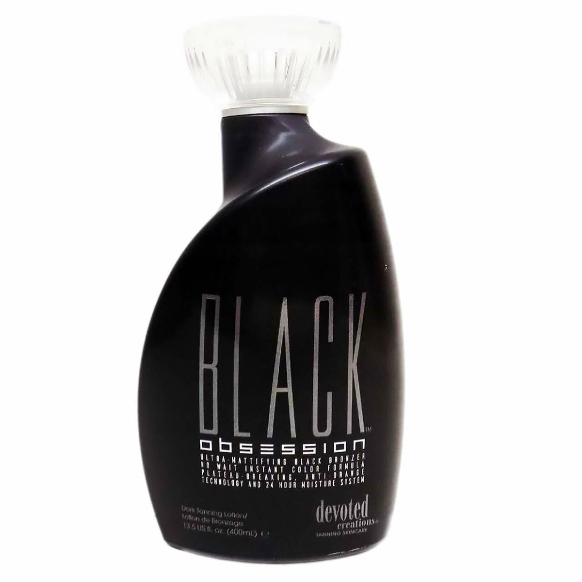 Black Bronzer Tanning Lotion with DHA, Antioxidants & Hydration - 13.5 oz