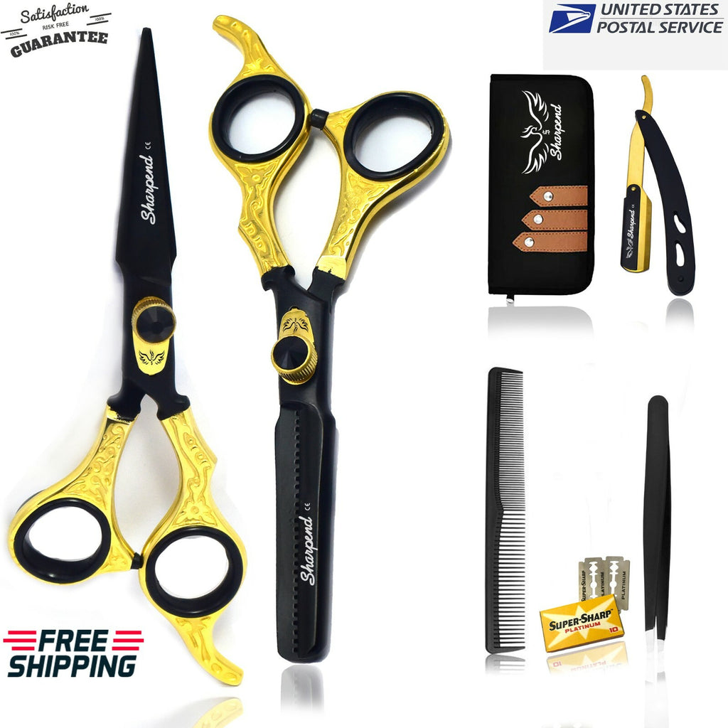 Professional Hair Cutting Scissors Shears 6.5 inch Salon Stylist Razor Sharp