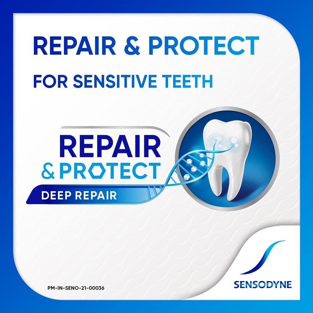 Sensodyne Repair & Protect Toothpaste with Novamin - 70g for Sensitive Teeth