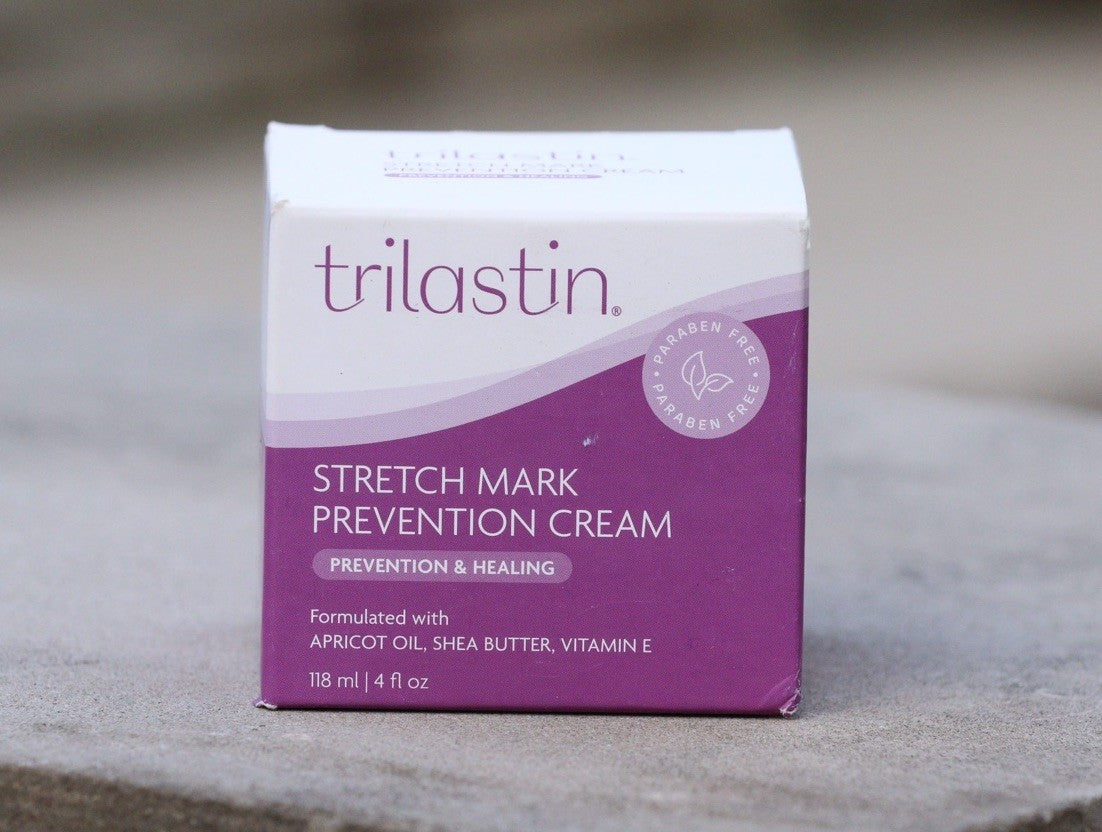 TriLASTIN Maternity Stretch Mark Prevention & Healing Cream 4oz - New