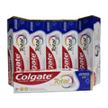 Colgate Total Advanced Whitening Toothpaste 6 Pack - 6.4oz Each, Fluoride Enamel Care