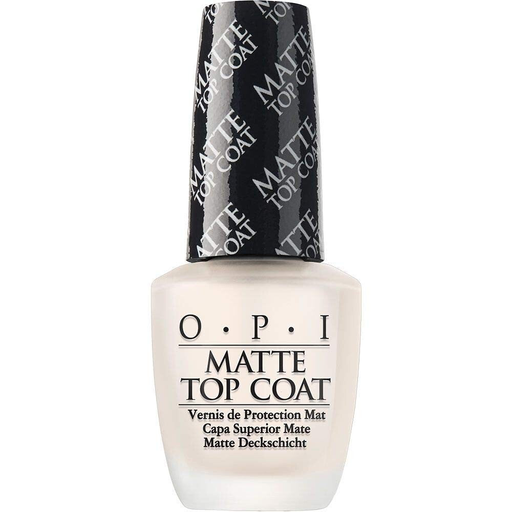 Matte Top Coat Nail Polish - Long-Lasting 15ml for Flawless Finish