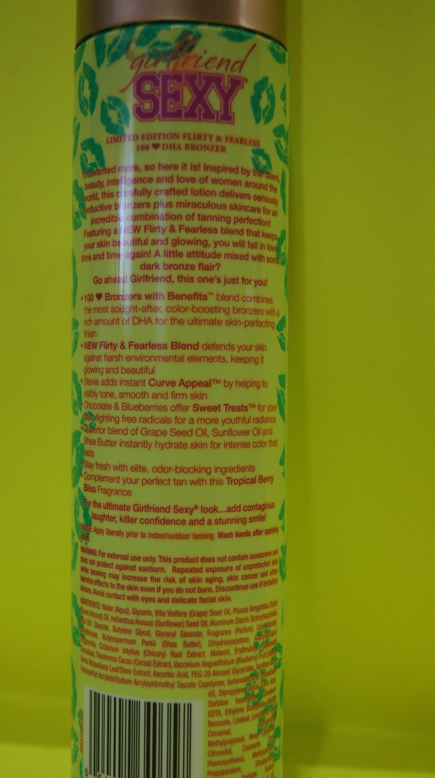 Bronzer Tanning Lotion for Body & Face - Limited Edition 10 oz