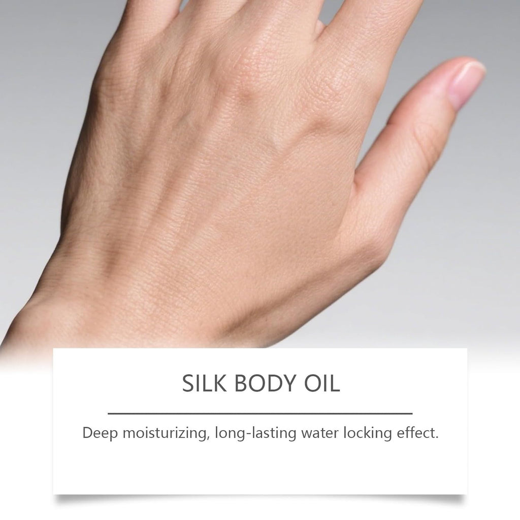 Silk Body Oil - Fast Absorbing Moisturizer with Natural Glow 30ml