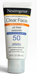 Neutrogena SPF 50 Oil-Free Sunscreen Lotion 3 fl oz - Broad Spectrum, Waterproof