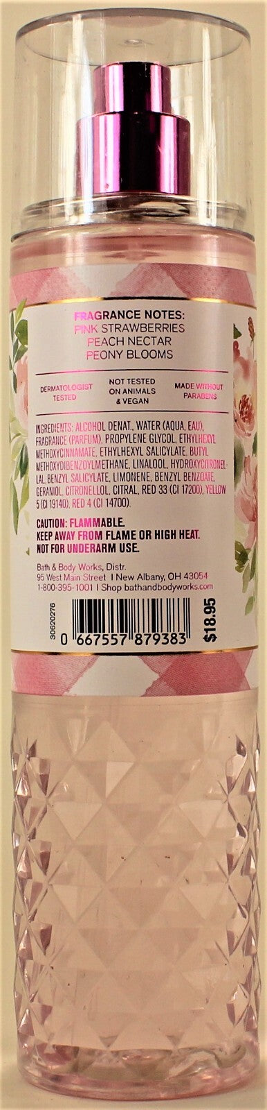 Bath & Body Works Gingham Gorgeous Body Mist Set - 4 x 8oz Fragrance Sprays