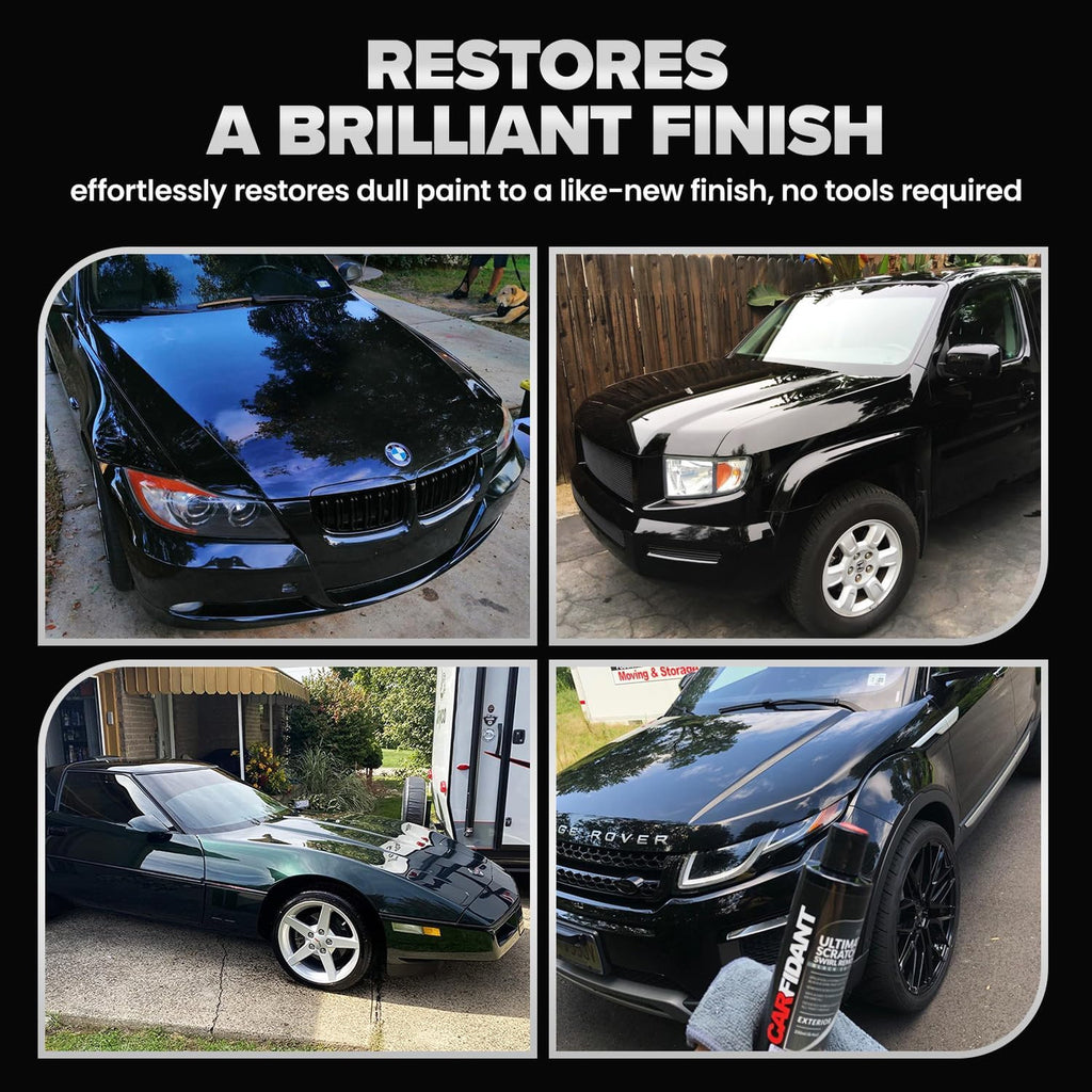 Car Scratch Remover Kit for Dark Paints - Swirl & Oxidation Repair