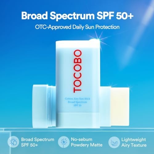 SPF 50 Sunscreen Stick for Face - Matte Finish, No White Cast, Travel Size