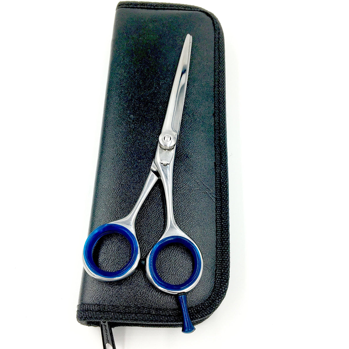Professional 6 Inch Beard & Mustache Scissors with Case - Hair & Grooming Tools