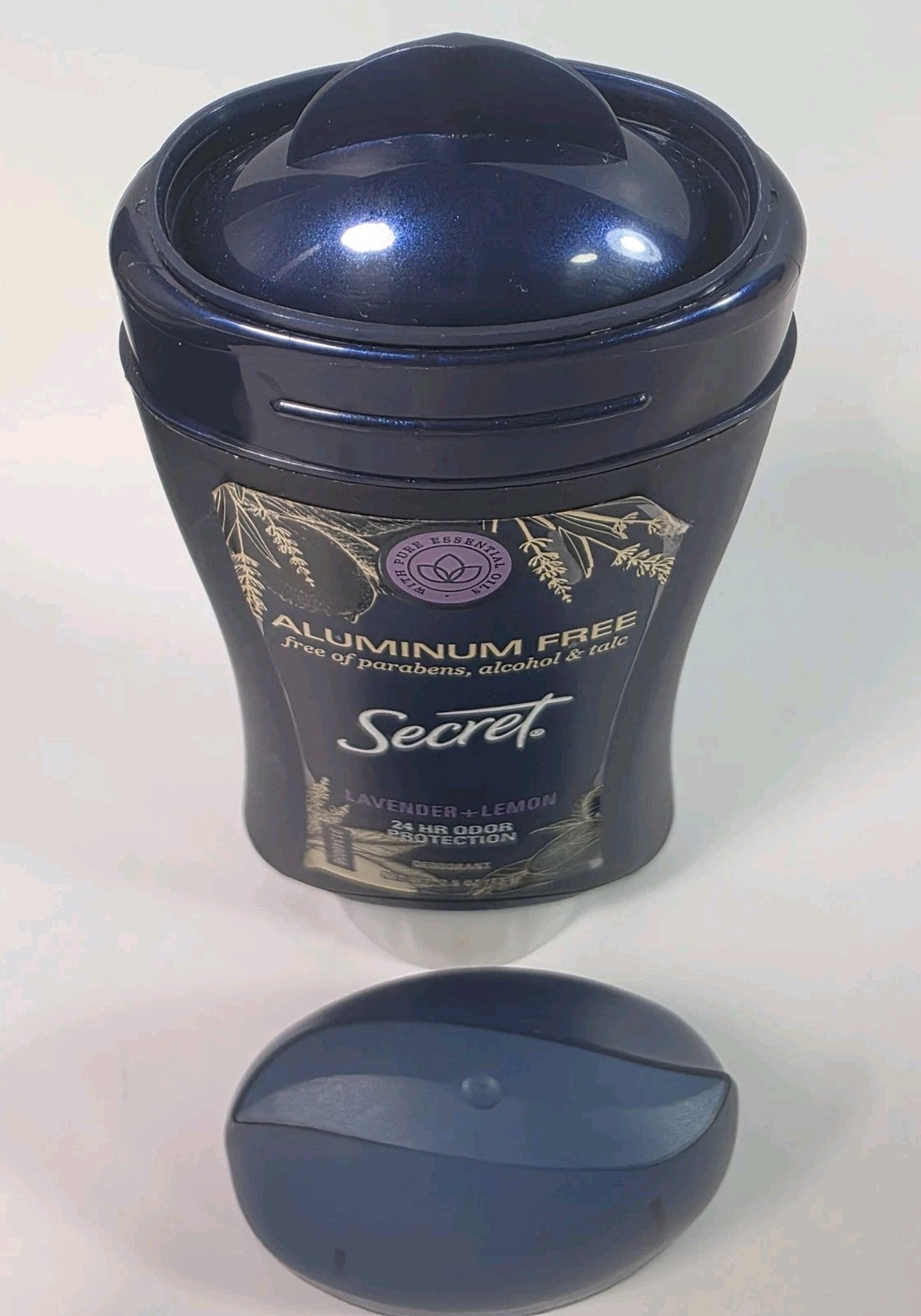 Lavender Lemon Deodorant Stick - Aluminum Free Natural Body Odor Protection 2.6 oz
