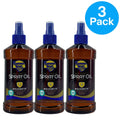 Deep Tanning Spray Oil with Coconut & SPF 4 - 3 Pack, Water-Resistant, 8oz
