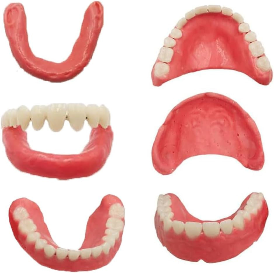 DIY Denture Repair Kit for Partial and Full Temporary Tooth Fixing