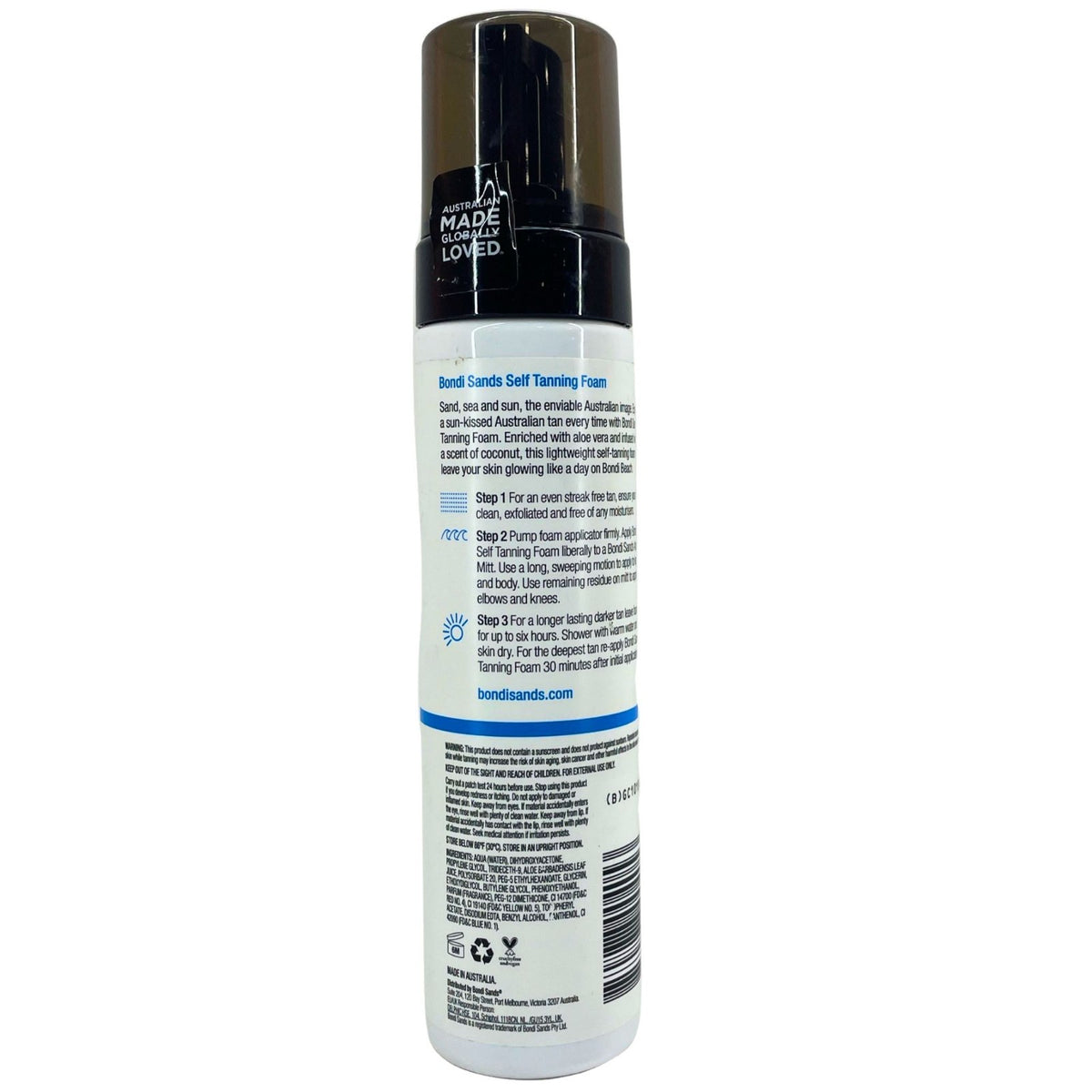 Self Tanning Foam Light/Medium 6.76 Fl Oz Pack of 5 - Natural Sun-Kissed Glow