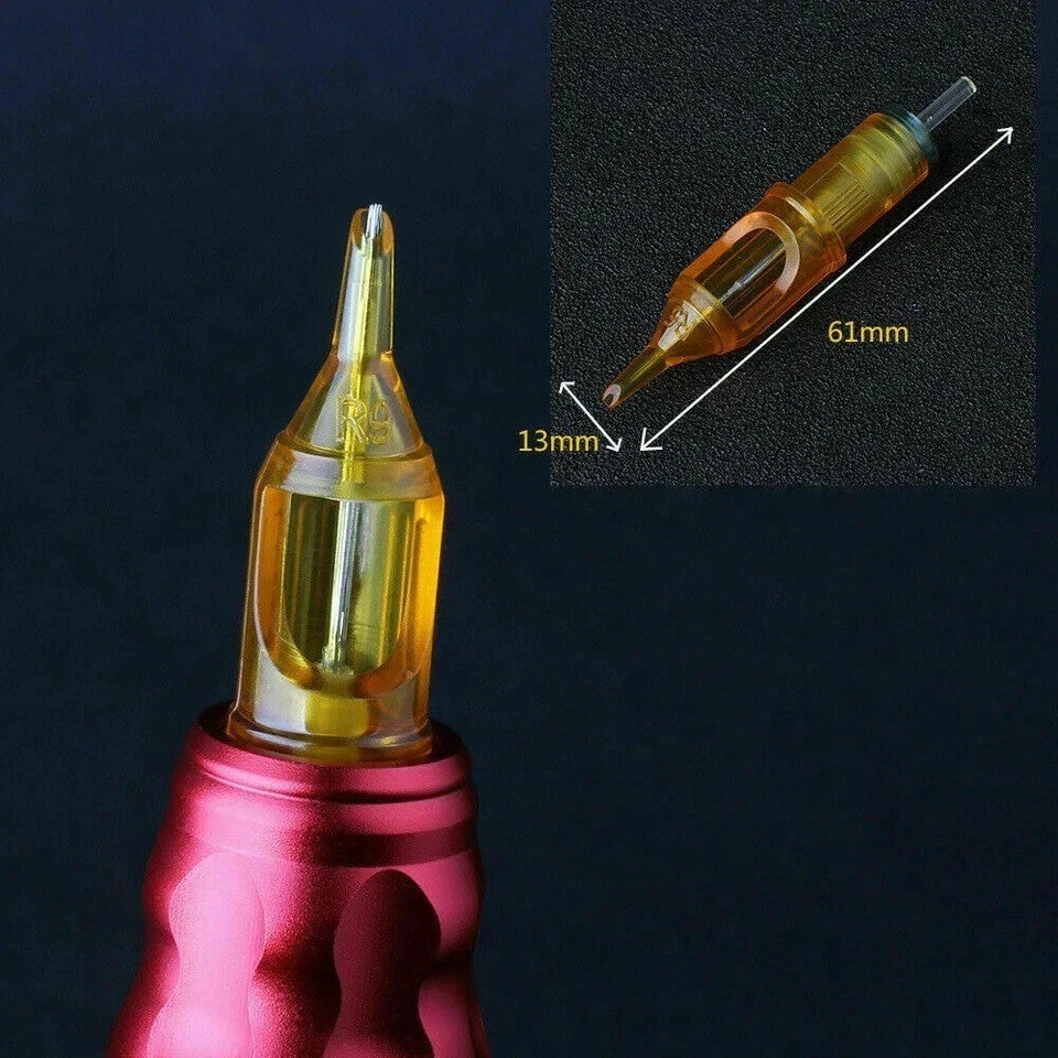 Tattoo Needle Cartridges Set 20pcs Round Liner Shader RM RL RS M1 Compatible with Most Machines