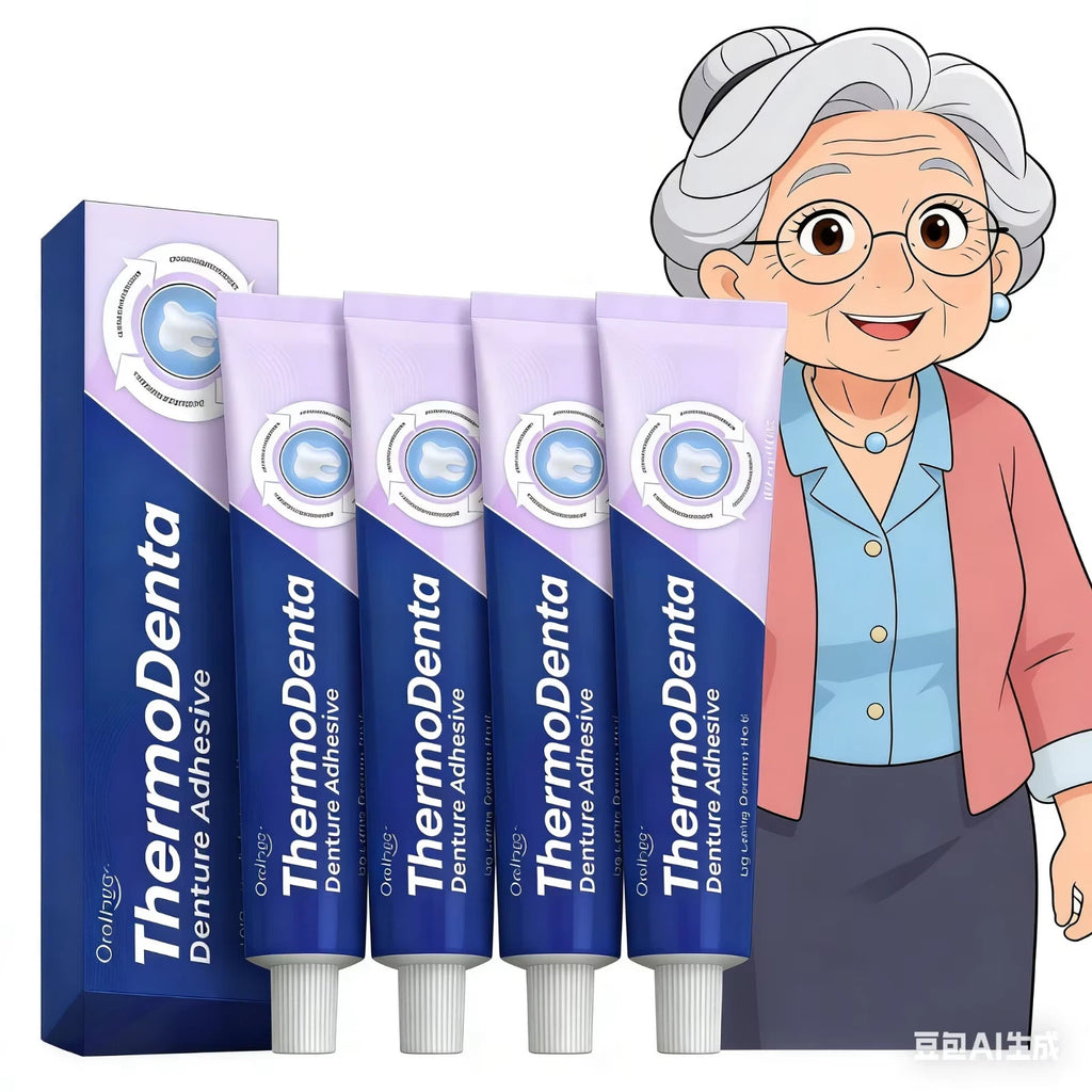 Denture Adhesive Strong Hold Zinc-Free 40g - Reliable Denture Fixative