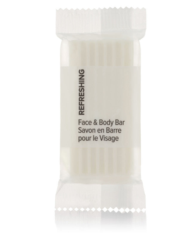 Unisex Citrus Scent Face & Body Soap - Travel Size 0.6 Oz Lot of 15
