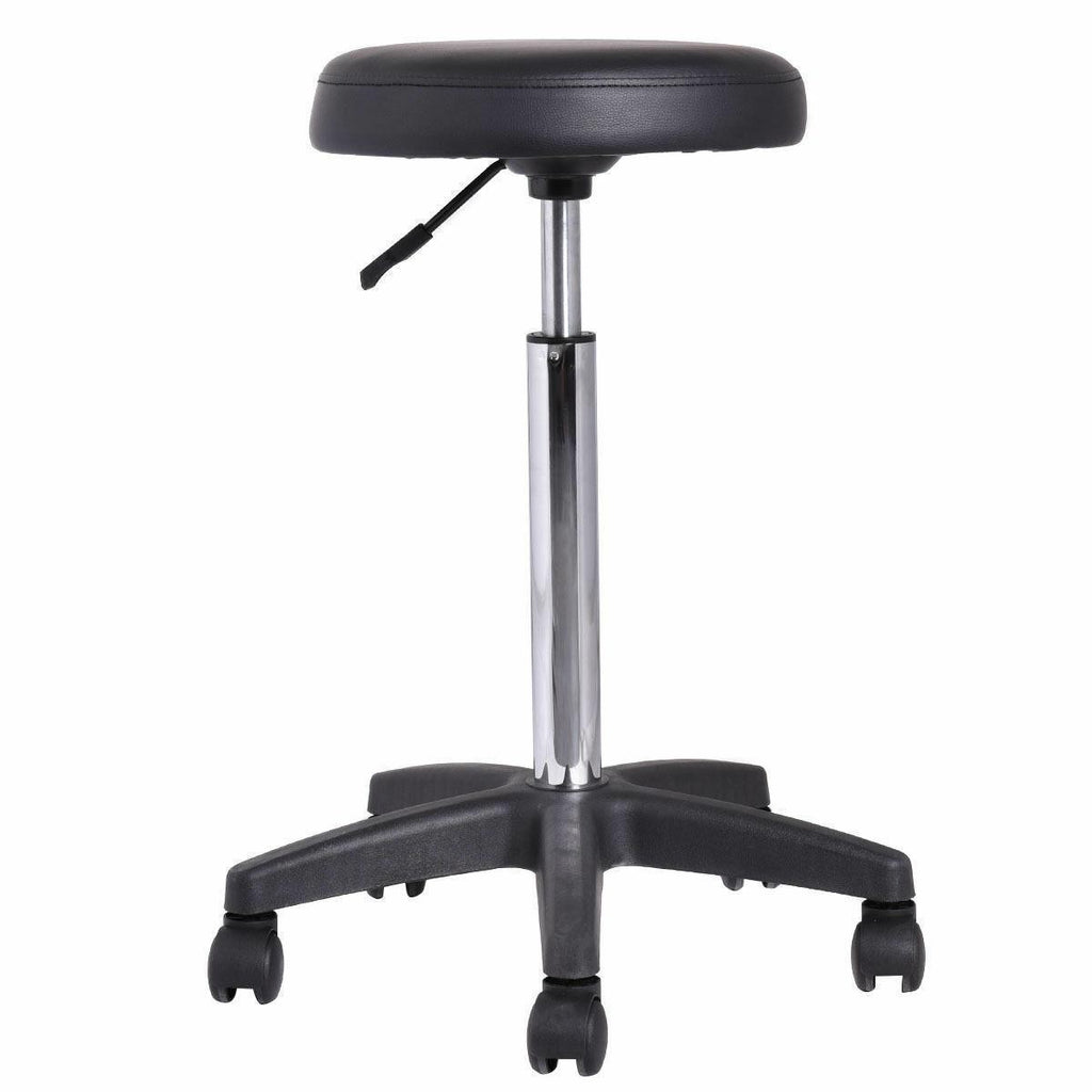 Adjustable Swivel Bar Stool Chair with Casters for Salon & Spa