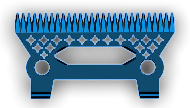 Premium Precision Hair Clipper Blades for Professional Trimmers - DLC & Star Design