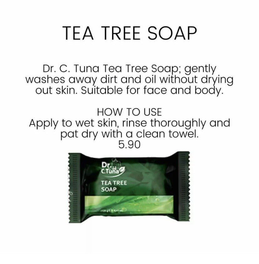 Tea Tree Soap 4.41 oz - Gentle Cleansing for Face & Body