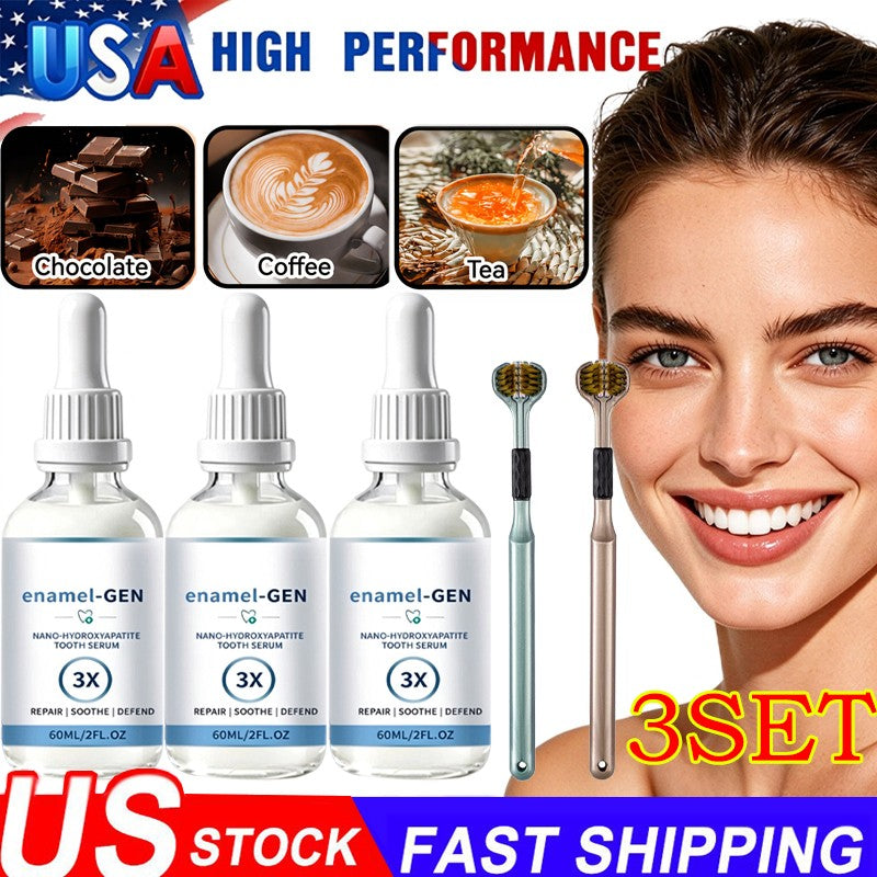 Enamel Repair Tooth Serum with Calcium & Phosphate - Sensitive Teeth Care - 60ml