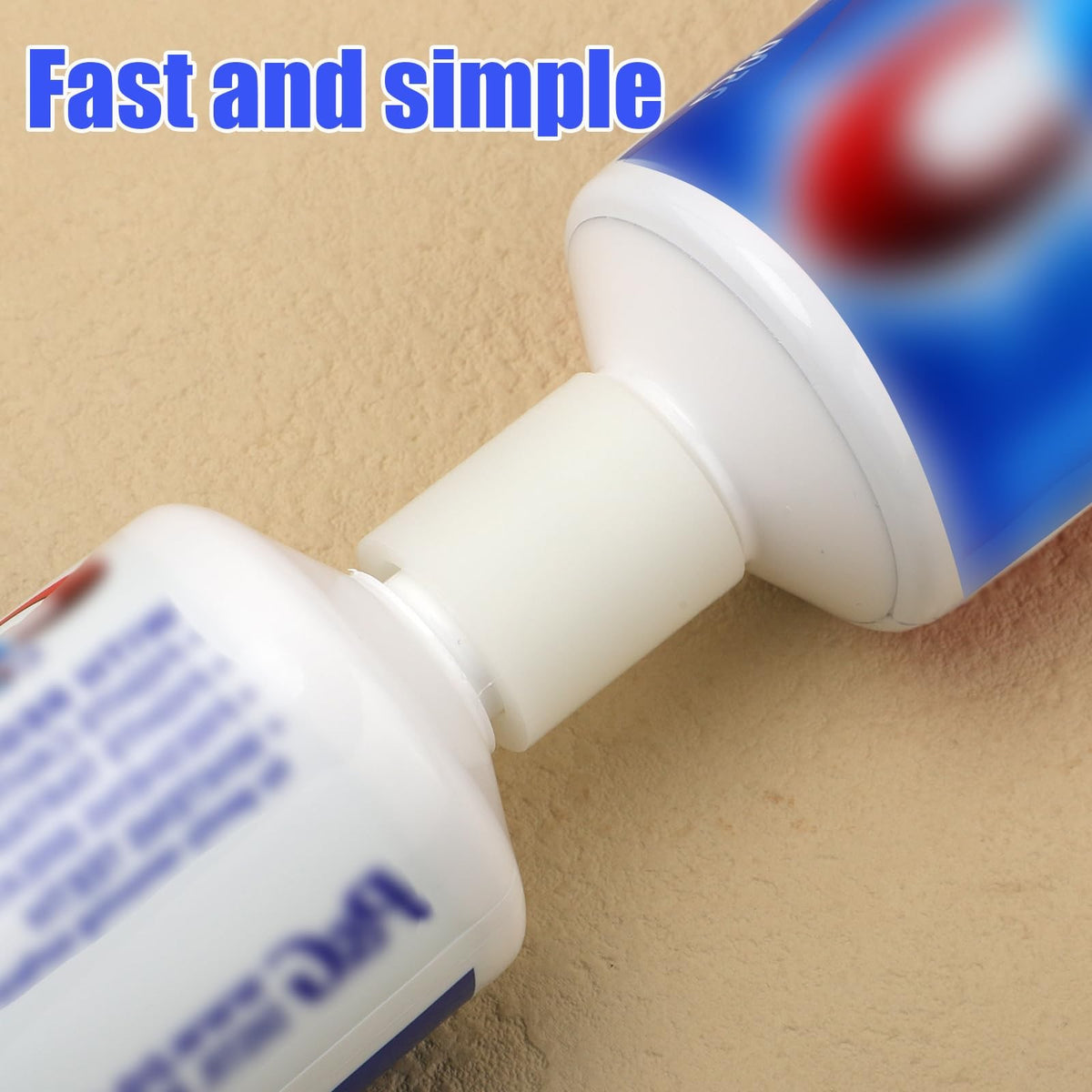 Toothpaste Refill Adapters 2 Pack for Crest - Reusable Toothpaste Transfer Tools