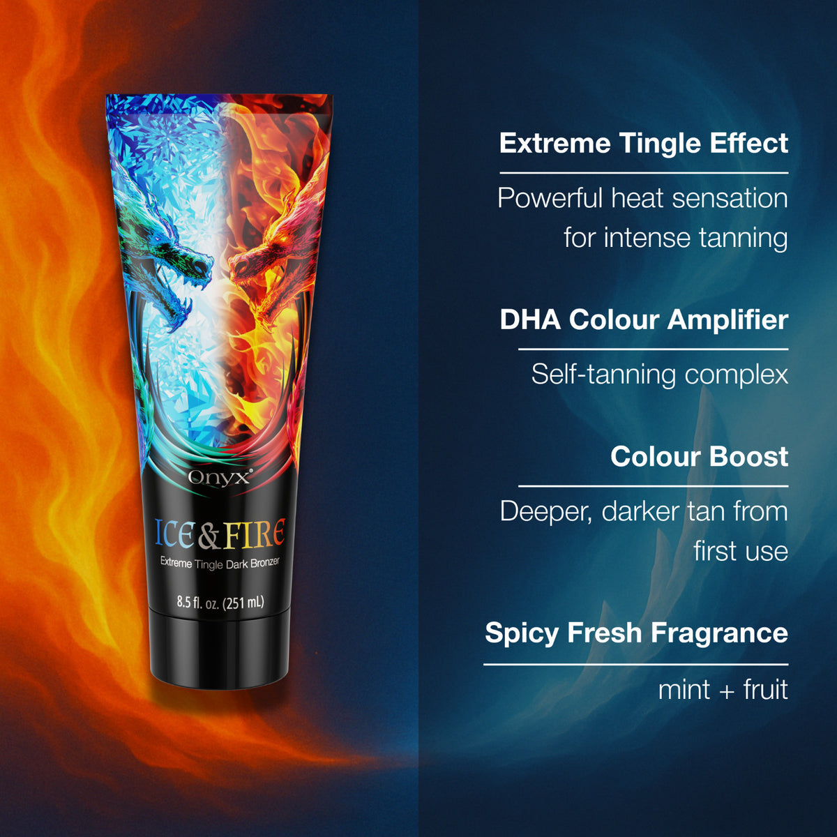 Onyx Tanning Lotions Collection - Indoor & Outdoor Bronzing Accelerators