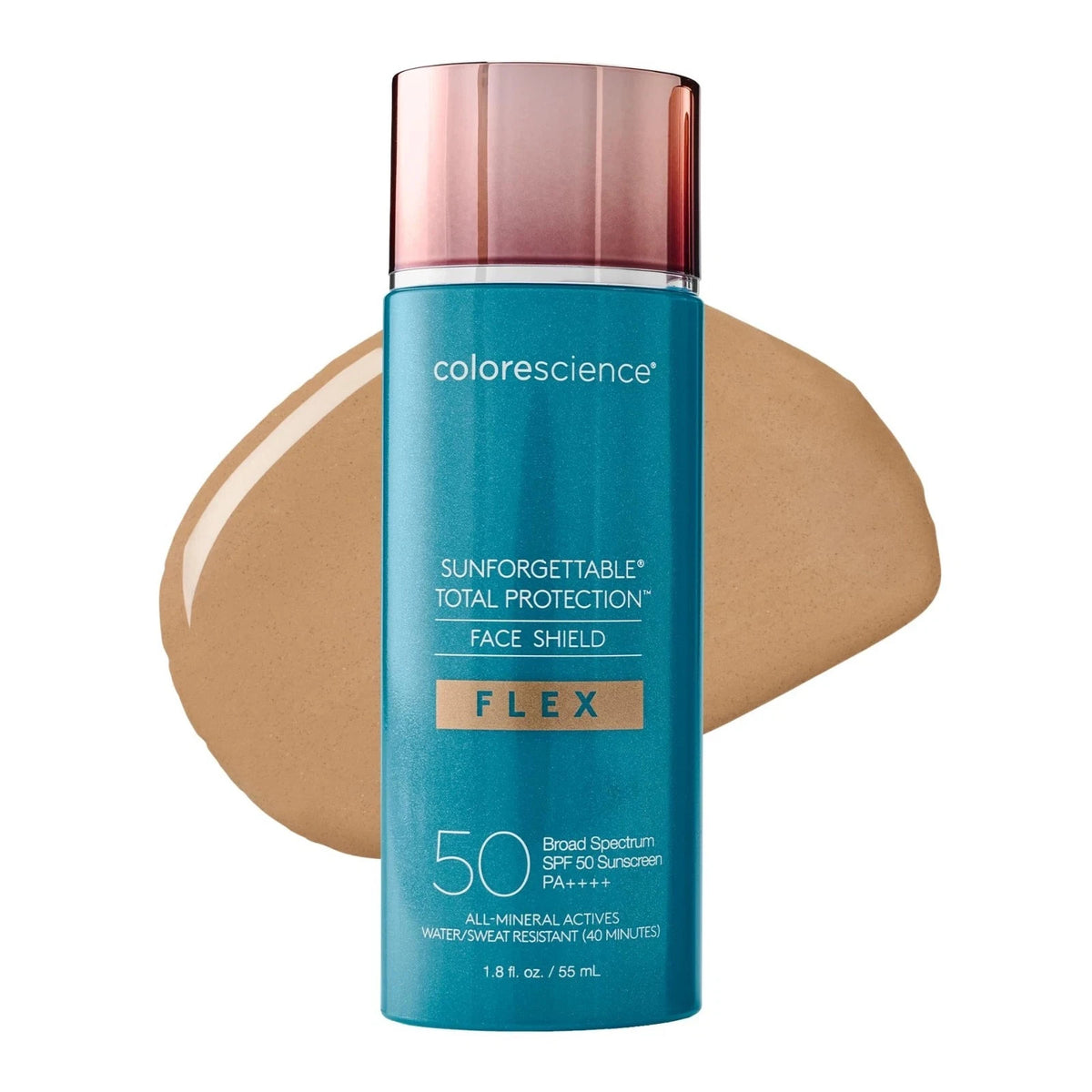 Mineral Sunscreen Face Shield SPF 50 Tan 1.8 oz - Broad Spectrum Protection