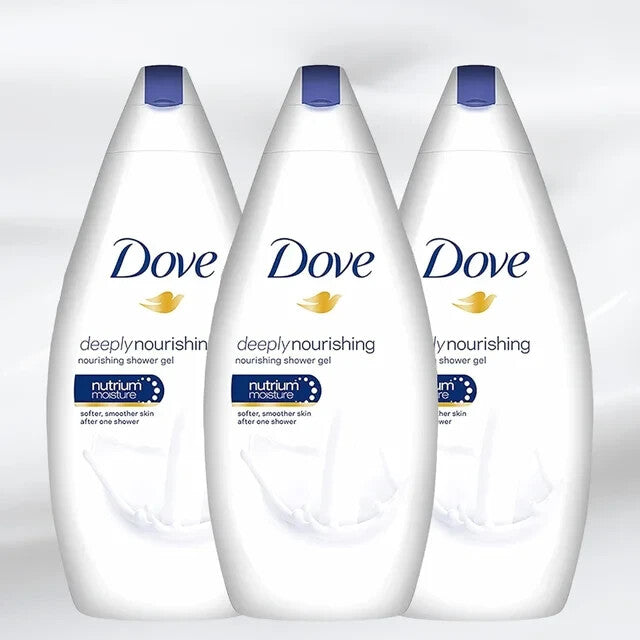 Dove Deeply Nourishing Body Wash 16.9 Fl oz - Pack of 12