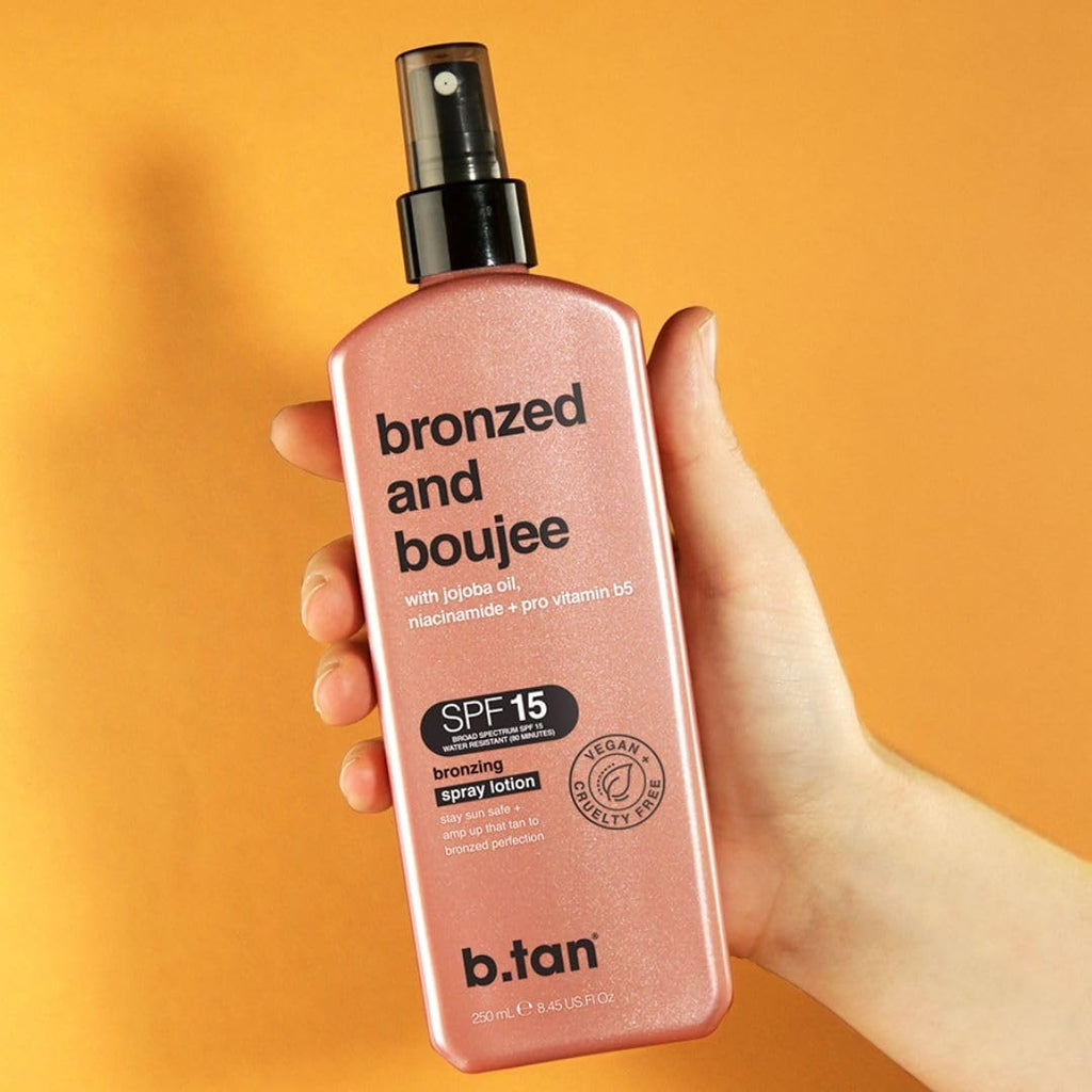 Bronzing Spray Lotion SPF 15 with Jojoba & Niacinamide - 8.45oz