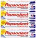Pepsodent Complete Care Toothpaste 5.5 oz Pack of 4 - Fluoride Cavity Protection