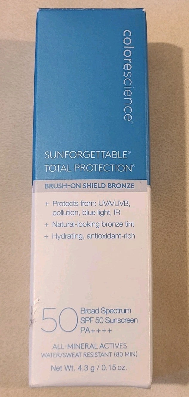 SPF50 Sun Protection Brush-On Shield Bronze 4.3g - Total Sun Defense