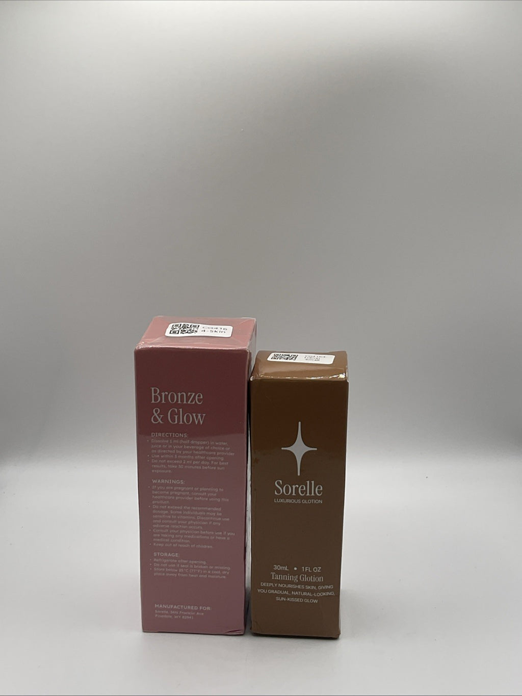 Watermelon Tanning Drops & Glotion Set for Sunless Tanning - Sorelle