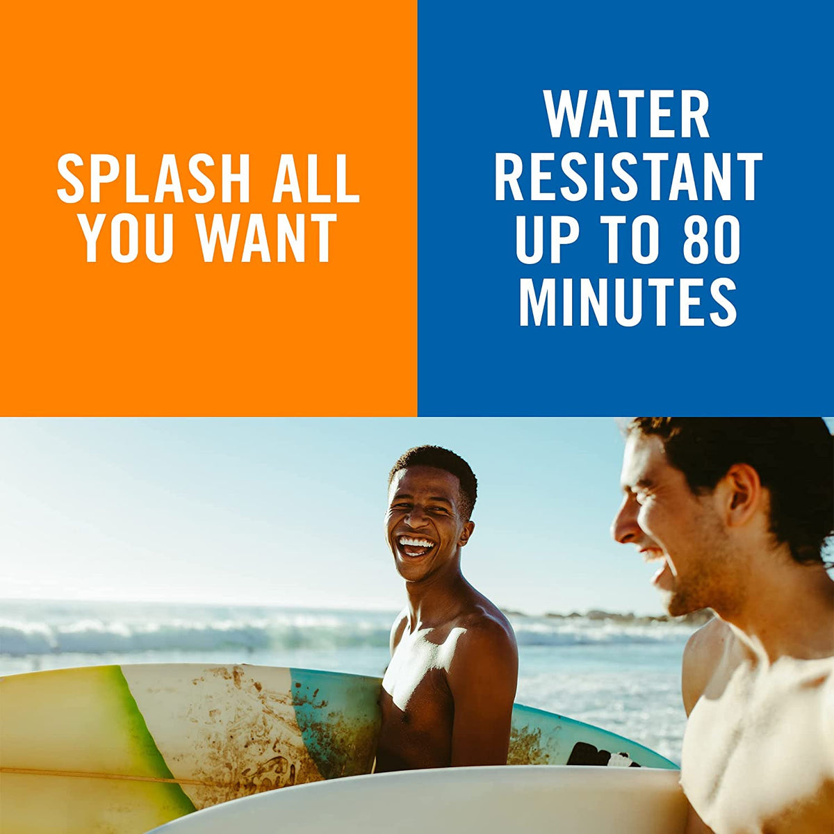 SPF 50 Lip Sunscreen Balm 2 Pack - Water-Resistant, Moisturizing, Beach & Sport Use