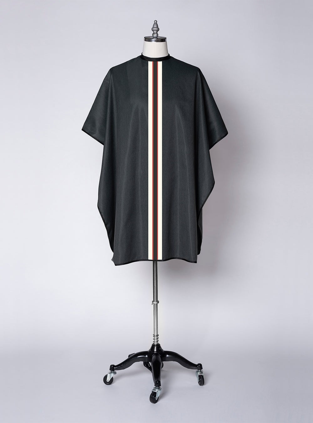 Fromm Premium Stripes Barber Cape - Lightweight, Water-Resistant, Adjustable